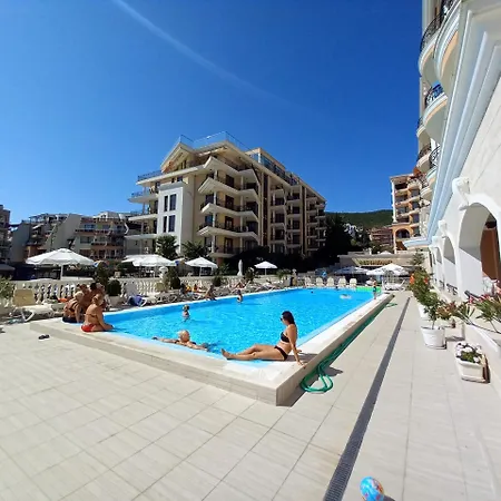 Private Admiral With Gorgeus Veranda Apartment Sveti Vlas